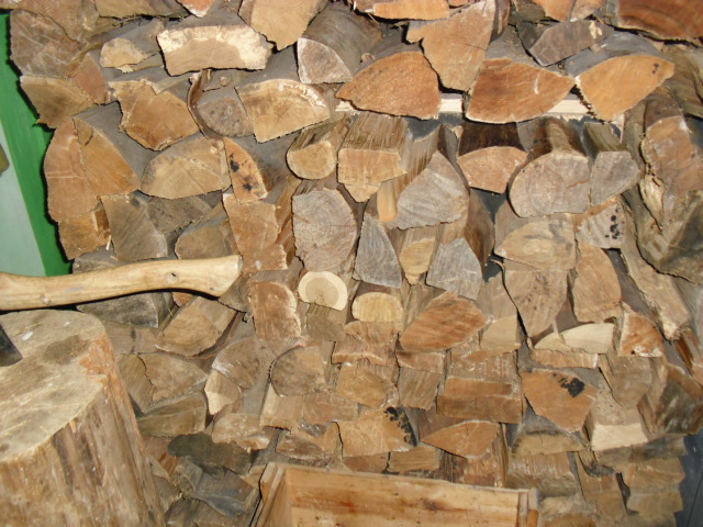 This looks like an ordinary pile of firewood, but the Norwegians actually had a secret radio hidden there to access the truth on the alternative media. Photos by Jerry Newcombe in Norway, 2011